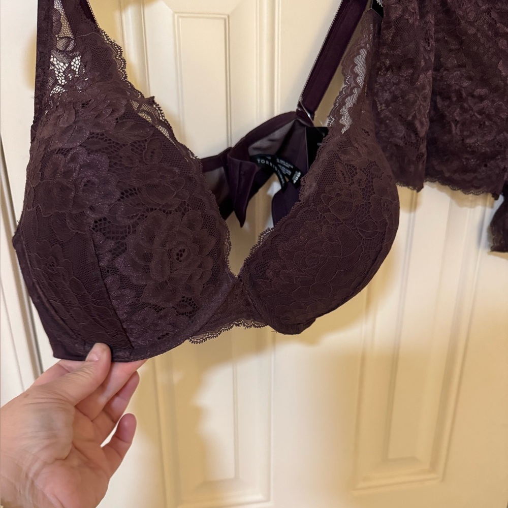 NWT Torrid Lace Bra & Panty Set - 2X - Picture 4 of 8